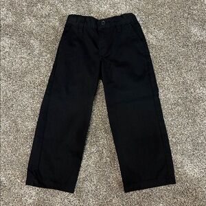 Old Navy Boy Black Dress Pants with Pockets Size 5